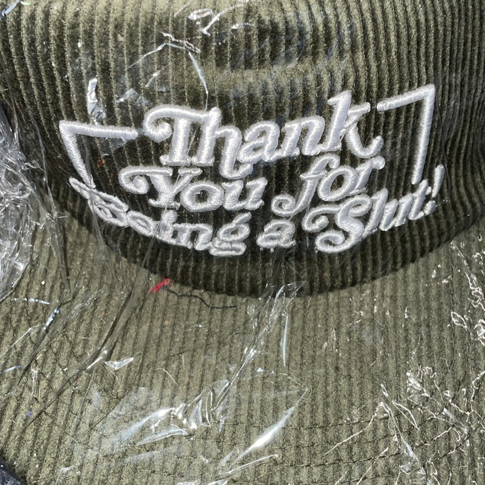 ALF NEW ASSHOLES LIVE FOREVER • CAP light green color